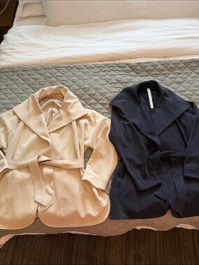 Lululemon Softstreme Wrap Coats - set of 2